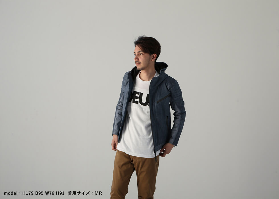 ERDA DENIM LEATHER LIMITED HYOD 本革 エルダ・デニムレザー | 商品詳細 | ローマンブラック